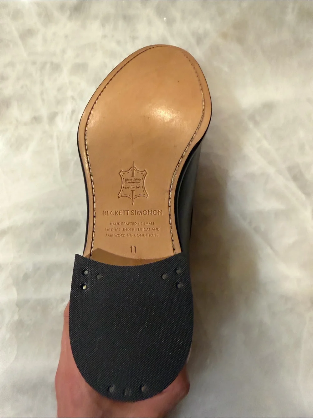 Beckett Simonon Bernard Tassel Loafers – Black